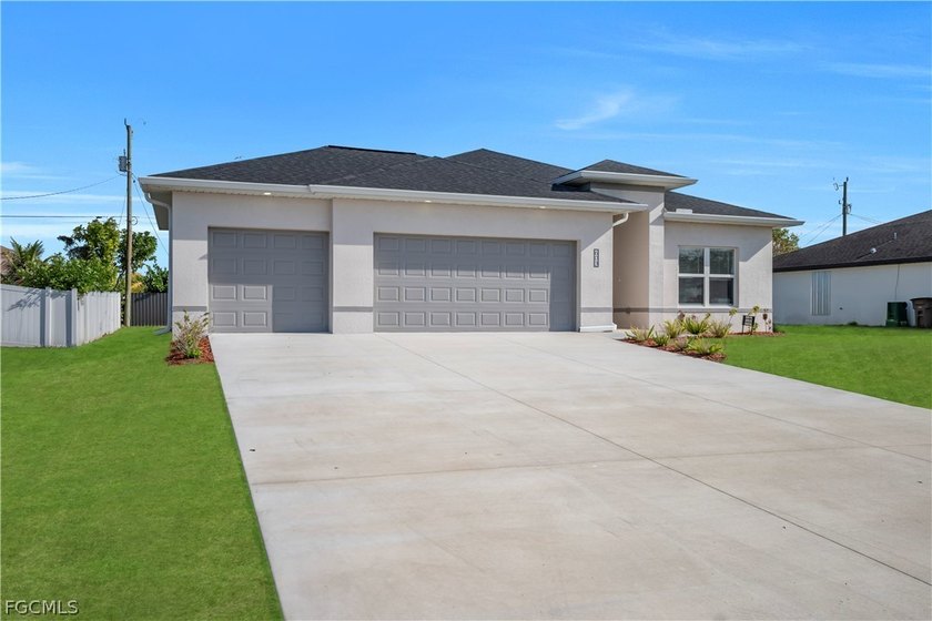 Beautiful brand-new construction home offering 4 bedrooms, 2 - Beach Home for sale in Cape Coral, Florida on Beachhouse.com