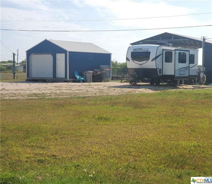 Two (60'x110' ea) interior lots w/culverts/driveway access to - Beach Lot for sale in Seadrift, Texas on Beachhouse.com