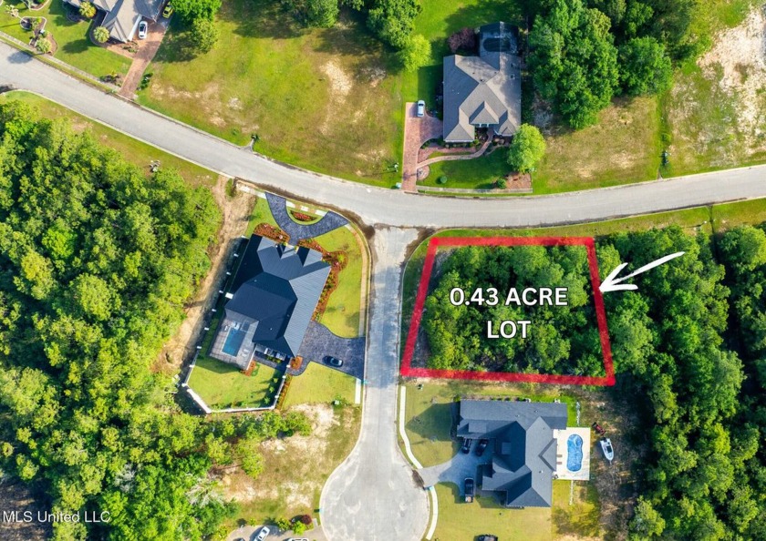 Beautiful corner lot in gated Shell Landing community on the - Beach Lot for sale in Gautier, Mississippi on Beachhouse.com