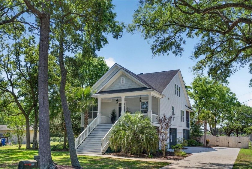 Welcome to 3645 Moonglow Drive, an elevated waterfront home on a - Beach Home for sale in Johns Island, South Carolina on Beachhouse.com