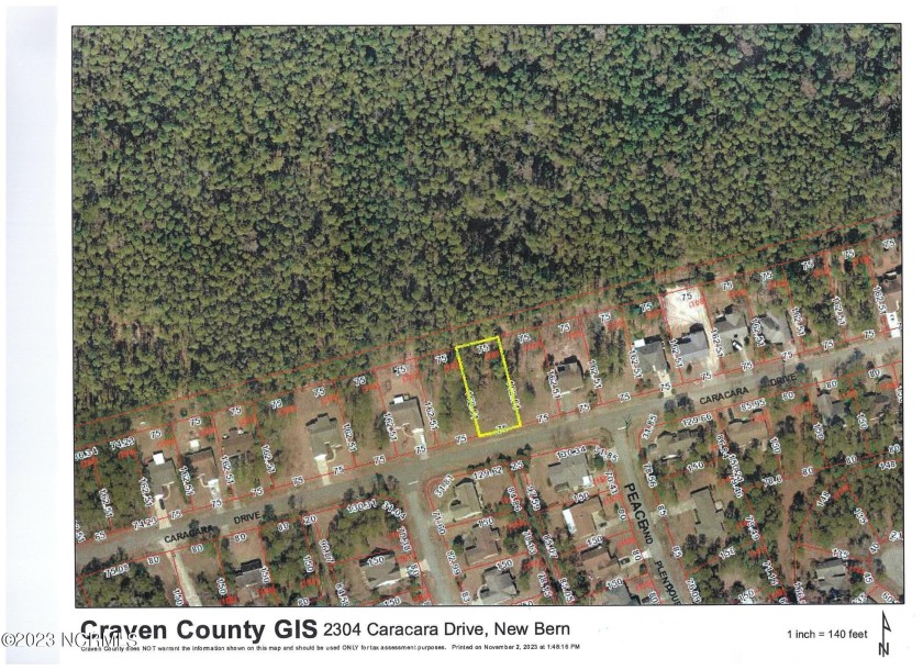 This partially cleared lot in a serene area is dry and ready for - Beach Lot for sale in New Bern, North Carolina on Beachhouse.com