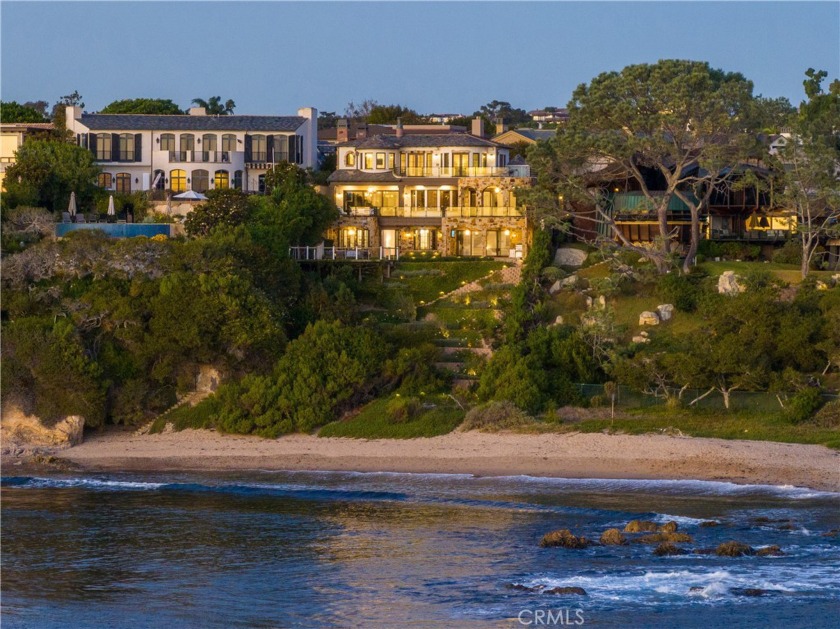 Located on an expansive oceanfront parcel of nearly - Beach Home for sale in Corona Del Mar, California on Beachhouse.com
