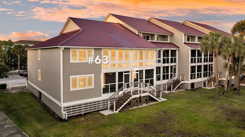 Discover coastal living at its finest in this desirable end-unit - Beach Home for sale in Folly Beach, South Carolina on Beachhouse.com