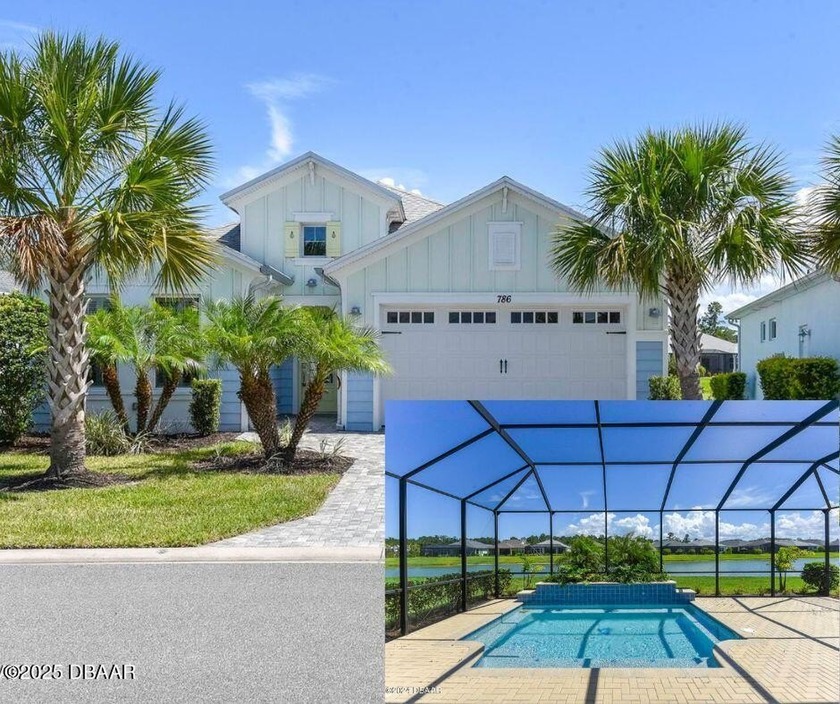 Welcome to this beautiful CABANA POOL HOME in Latitude - Beach Home for sale in Daytona Beach, Florida on Beachhouse.com