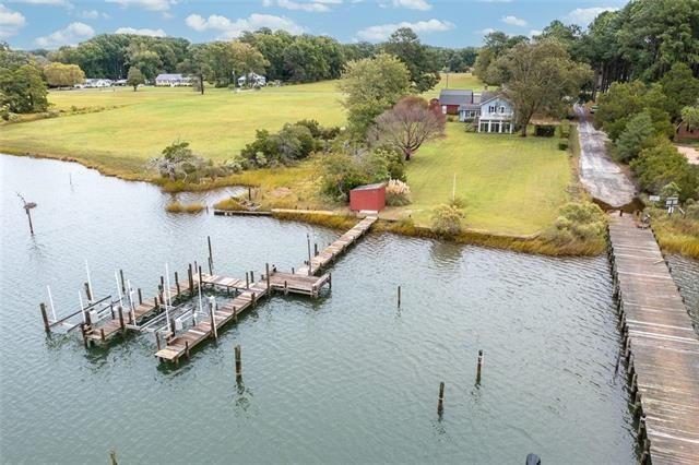 Timeless Waterfront Treasure!    Charming historic farmhouse - Beach Home for sale in Gwynn, Virginia on Beachhouse.com