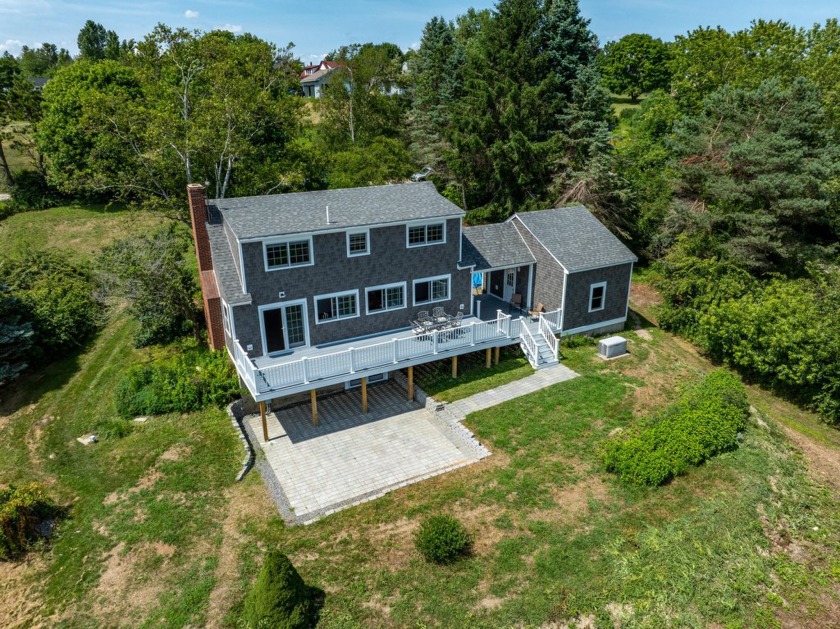 Dramatically renovated inside and out to maximize the stunning - Beach Home for sale in Harpswell, Maine on Beachhouse.com