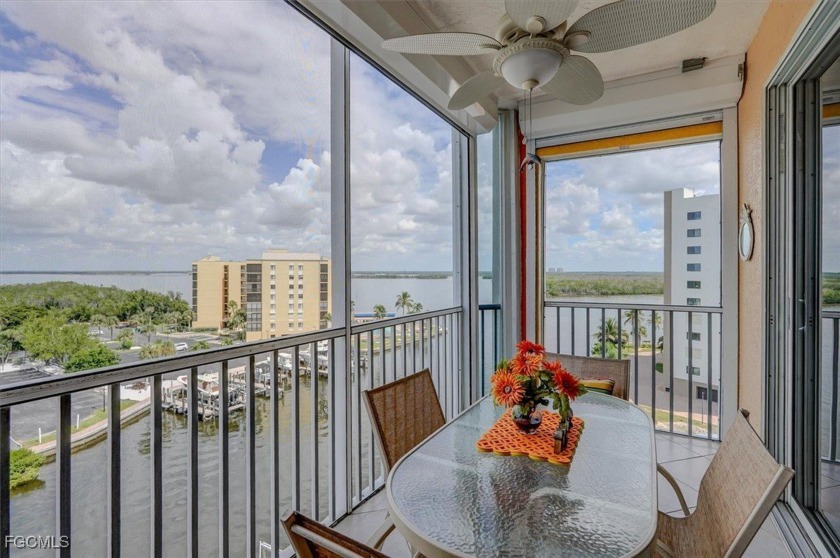 Catch all the waterfront action from this turnkey furnished - Beach Condo for sale in Fort Myers Beach, Florida on Beachhouse.com