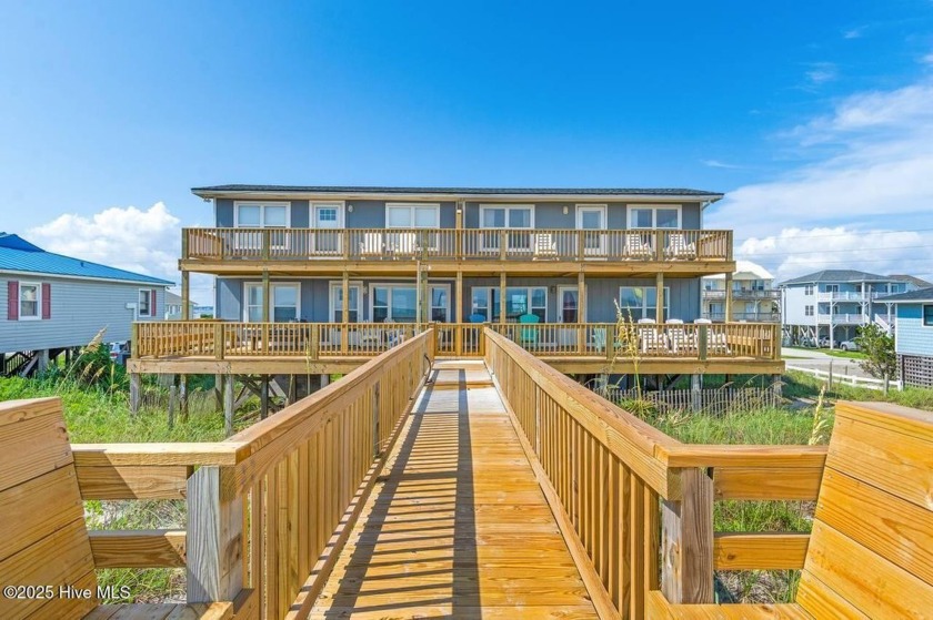 Oceanfront Bliss on Emerald Isle - 4BR/2BA Duplex with Stunning - Beach Townhome/Townhouse for sale in Emerald Isle, North Carolina on Beachhouse.com