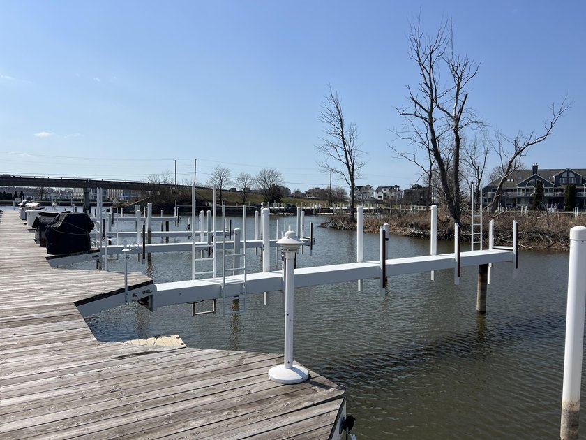 43' boat slip located in the gated Harbor Landing condominium - Beach Lot for sale in New Buffalo, Michigan on Beachhouse.com