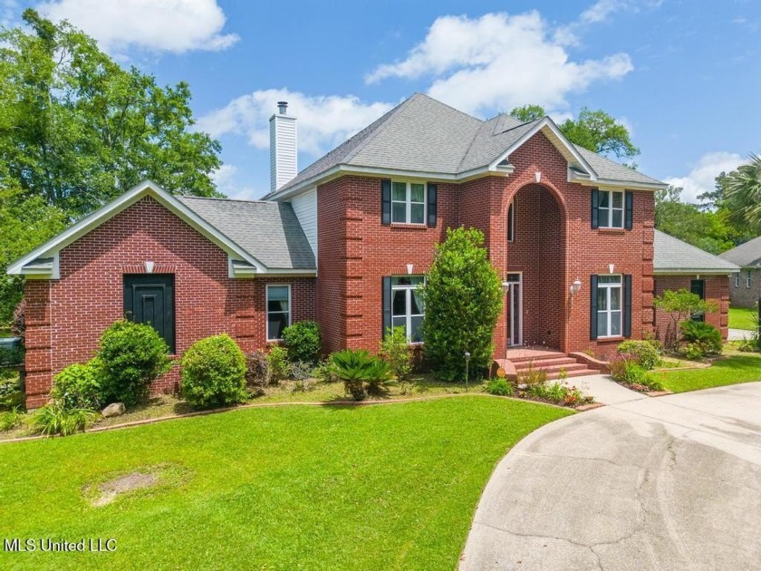 Stunning waterfront home nestled on 2.24 private acres priced - Beach Home for sale in Ocean Springs, Mississippi on Beachhouse.com