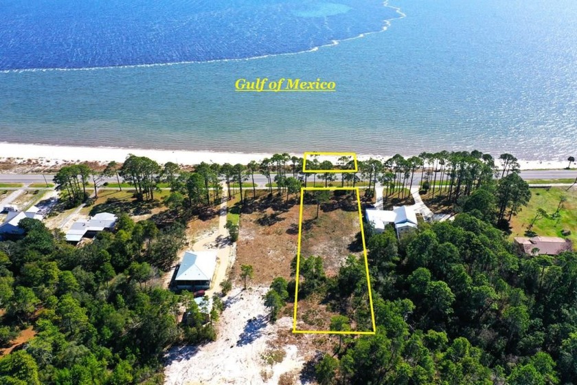 High & dry one acre lot consisting of 3/4 acre north of Hwy 98W - Beach Lot for sale in Carabelle, Florida on Beachhouse.com