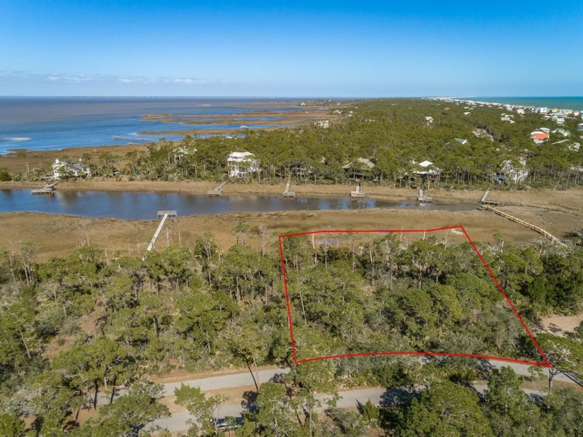 Waterfront in Plantation under $200k.  Enjoy all the amenities - Beach Lot for sale in St. George Island, Florida on Beachhouse.com