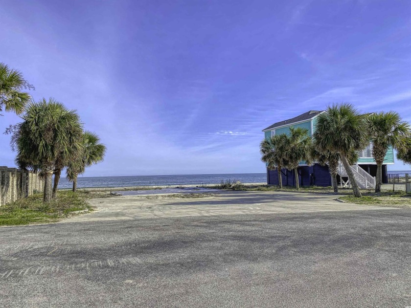 Large ocean front lot on the Garden City Peninsula within Inlet - Beach Lot for sale in Garden City Beach, South Carolina on Beachhouse.com