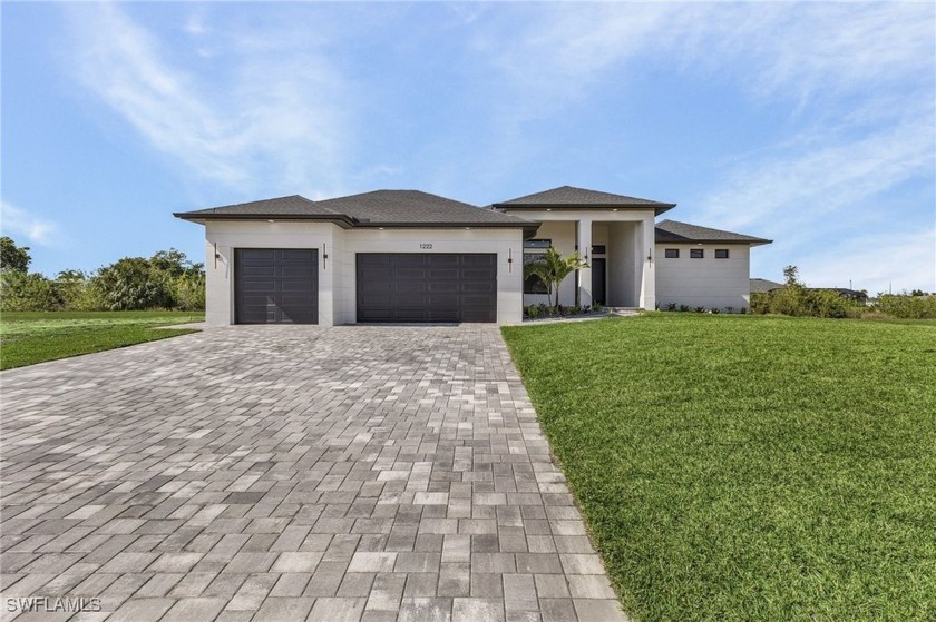 Welcome to this stunning new construction waterfront property - Beach Home for sale in Cape Coral, Florida on Beachhouse.com