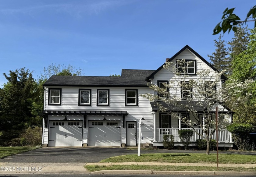 Situated on a large third-acre lot, this renovated colonial - Beach Home for sale in West Long Branch, New Jersey on Beachhouse.com