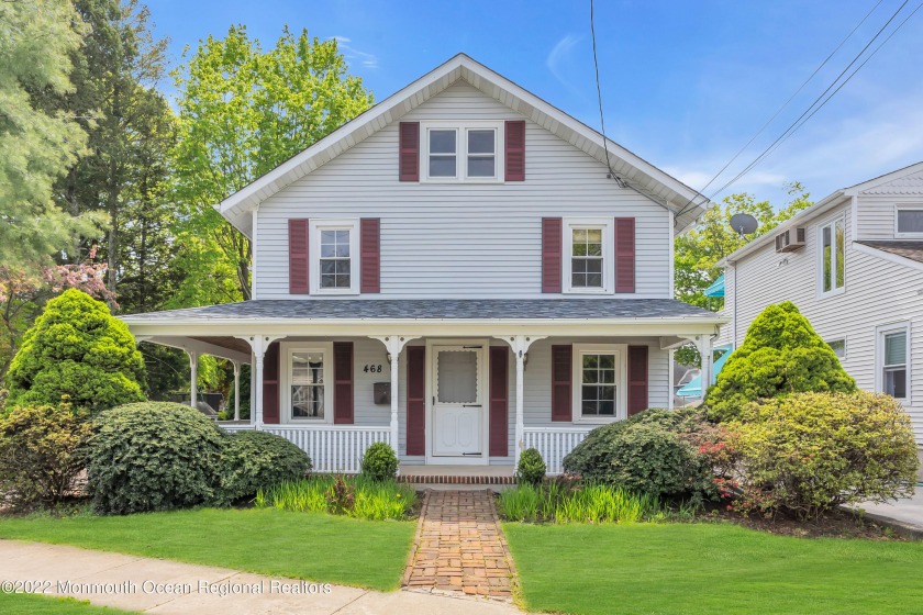 A charming and spacious colonial located in the West End section - Beach Home for sale in Long Branch, New Jersey on Beachhouse.com