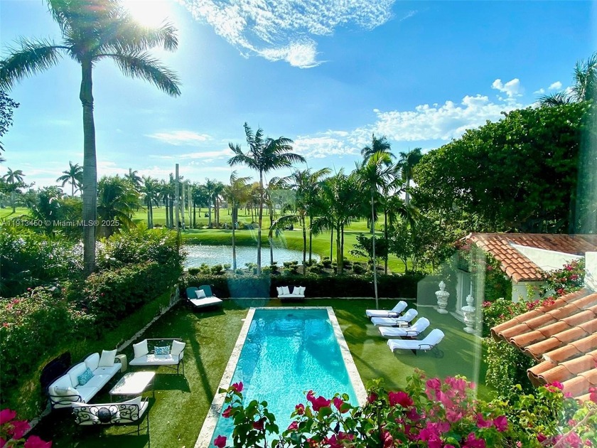 Magnificent mediterranean on private La Gorce Golf Course. Fully - Beach Home for sale in Miami Beach, Florida on Beachhouse.com