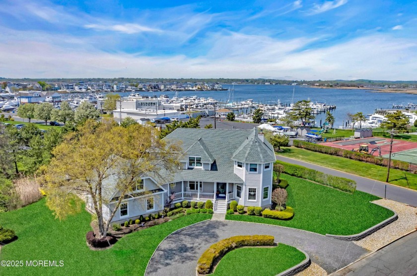 Perched on a gentle rise to embrace sunlight & sweeping river - Beach Home for sale in Monmouth Beach, New Jersey on Beachhouse.com