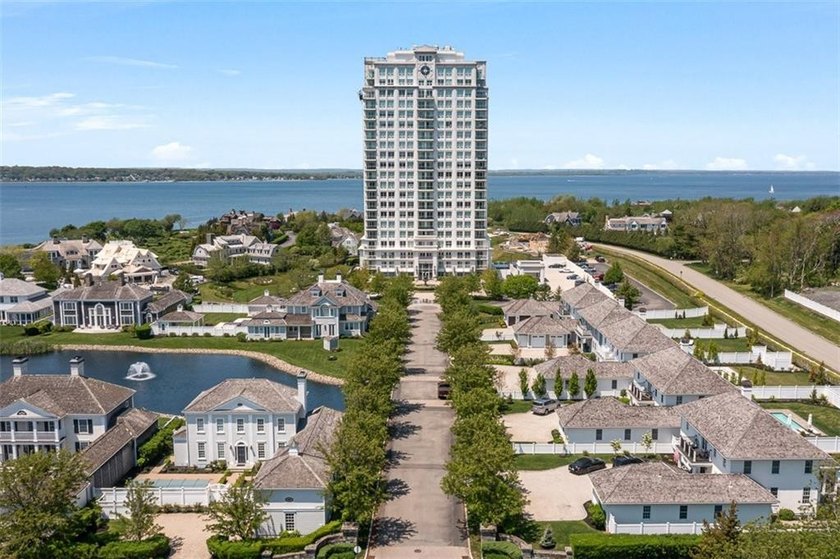 Perched high up in the coveted -01 stack at the Carnegie Tower - Beach Condo for sale in Portsmouth, Rhode Island on Beachhouse.com