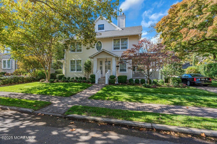 Spring Lake Century home in park-like setting, lovingly restored - Beach Home for sale in Spring Lake, New Jersey on Beachhouse.com