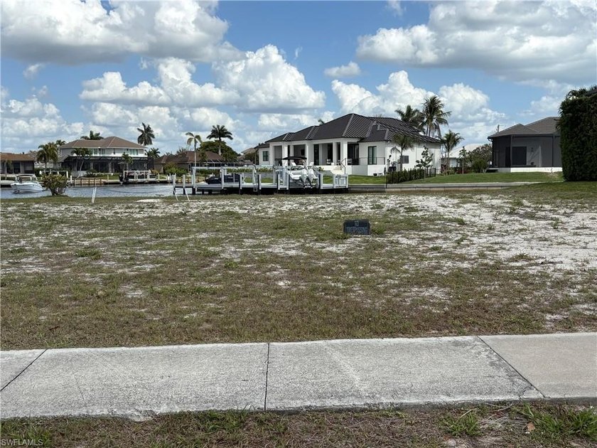 Canal front lot to build your dream home on Marco Island. Photo - Beach Lot for sale in Marco Island, Florida on Beachhouse.com