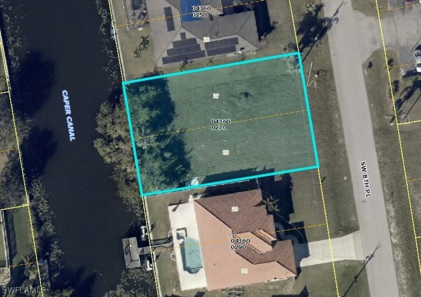 Do not miss your opportunity to own this Beautiful Lot--- Build - Beach Lot for sale in Cape Coral, Florida on Beachhouse.com