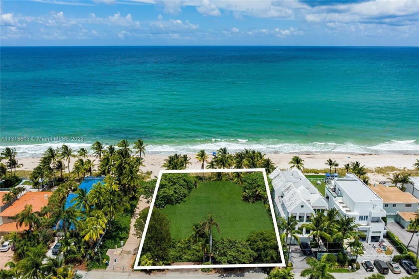 Take in the crystal blue water from this premier oceanfront lot - Beach Lot for sale in Fort  Lauderdale, Florida on Beachhouse.com