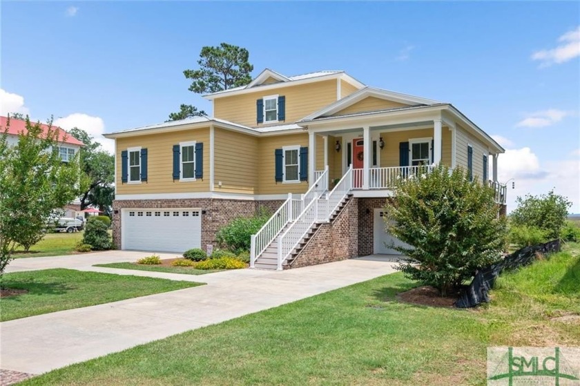 Custom Built, One Owner, Deep Water Luxury Home Designed for - Beach Home for sale in Midway, Georgia on Beachhouse.com