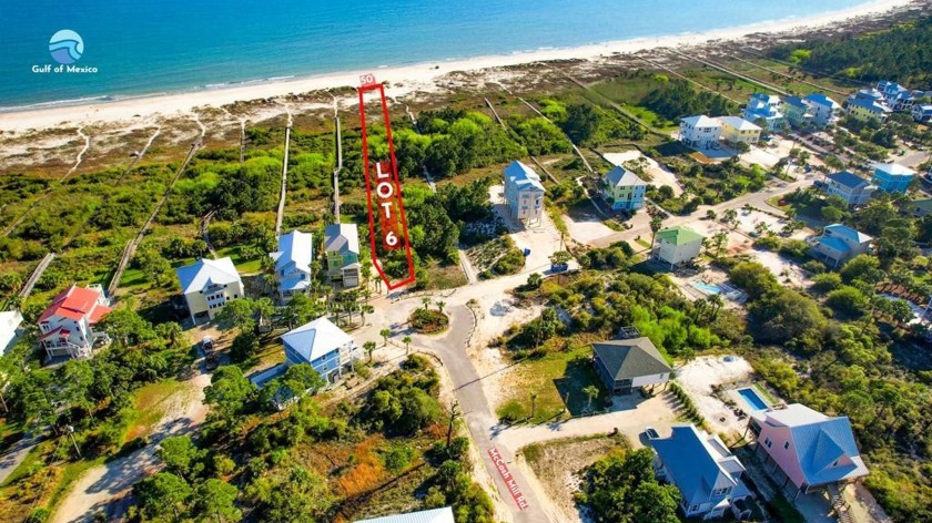 Imagine a breathtaking birds-eye view of the sparkling Gulf from - Beach Lot for sale in Cape San Blas, Florida on Beachhouse.com