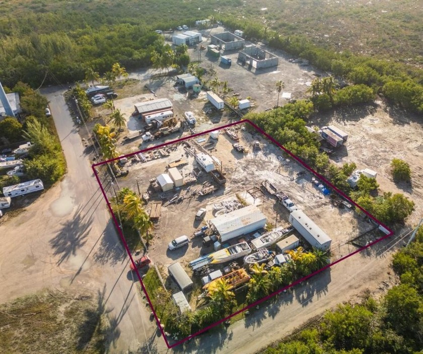 This 1-acre commercial property is fenced with three gated - Beach Commercial for sale in Big Pine Key, Florida on Beachhouse.com