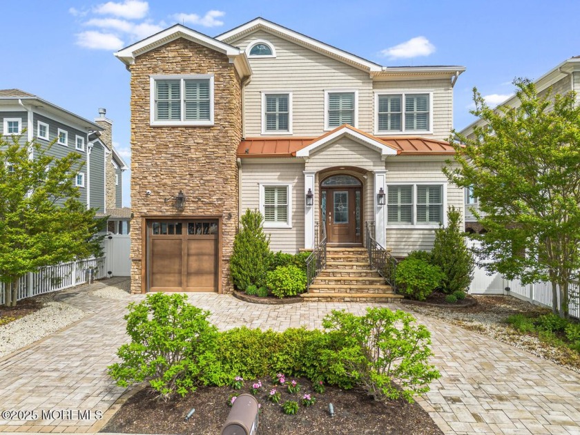 This luxurious bay front home situated in the desirable West - Beach Home for sale in Lavallette, New Jersey on Beachhouse.com