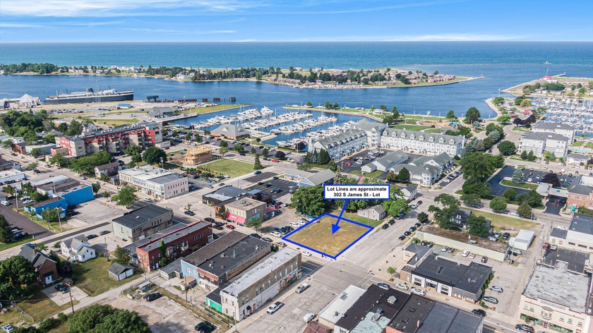 City of Ludington - Development opportunity - 80x120 corner lot - Beach Commercial for sale in Ludington, Michigan on Beachhouse.com