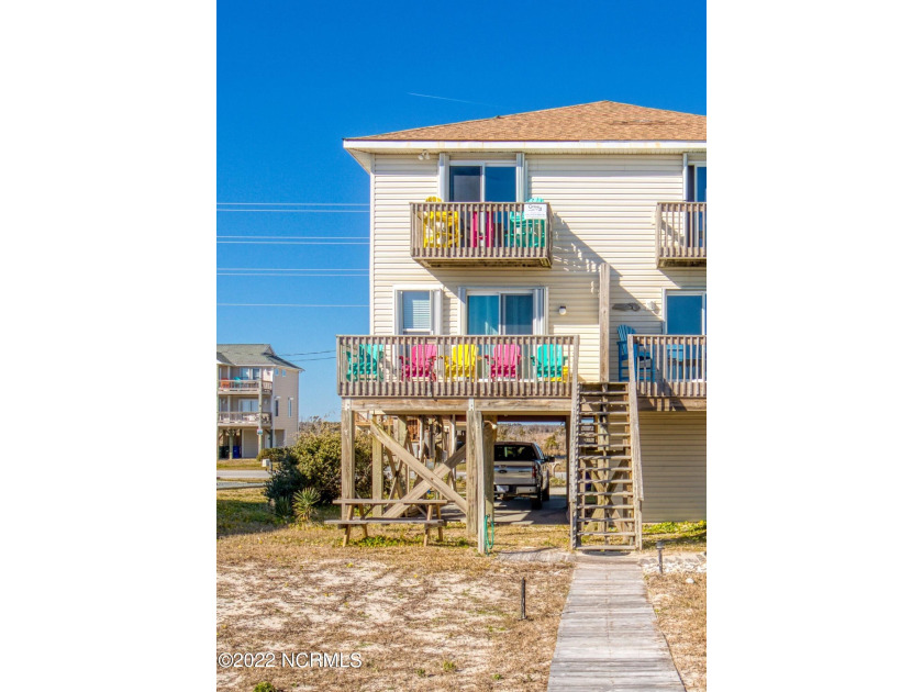 Oceanfront townhome/investment opportunity with gorgeous ocean - Beach Townhome/Townhouse for sale in North Topsail Beach, North Carolina on Beachhouse.com