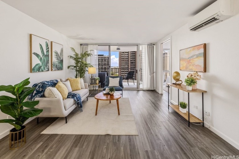Step into modern island living in this fully renovated 2BD/2BA - Beach Condo for sale in Honolulu, Hawaii on Beachhouse.com