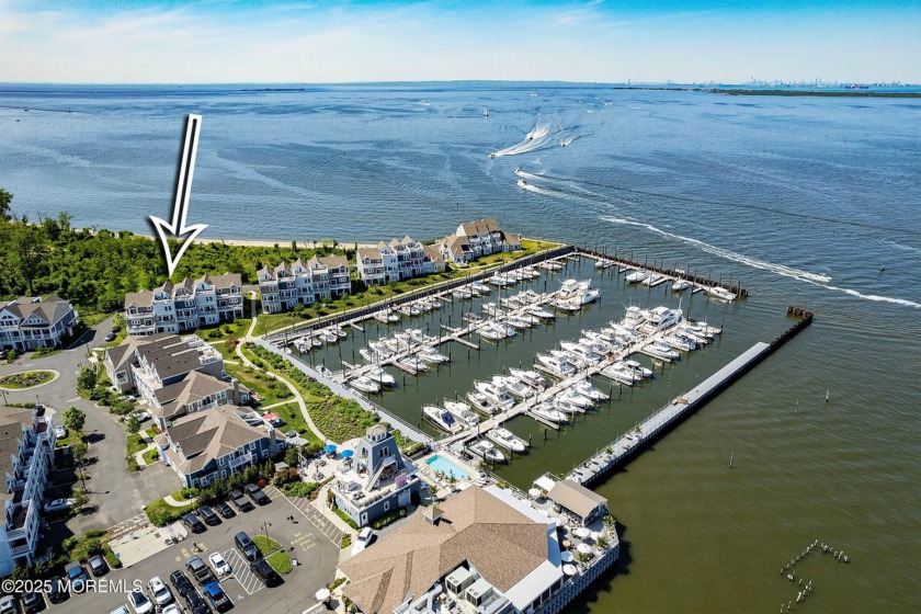 LUXURY WATERFRONT LIVING WITH NYC VIEWS - Nestled in an - Beach Condo for sale in Highlands, New Jersey on Beachhouse.com
