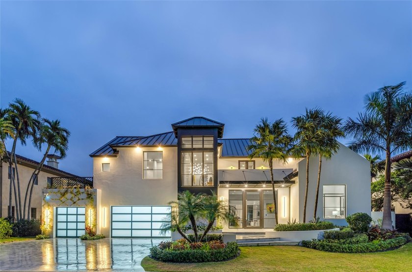 Reimagined Farmhouse Modern-inspired deepwater estate sited on - Beach Home for sale in Fort Lauderdale, Florida on Beachhouse.com