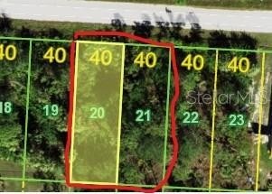 DOUBLE LOT in Flood zone D, no Flood insurance needed here.  Two - Beach Lot for sale in Punta Gorda, Florida on Beachhouse.com