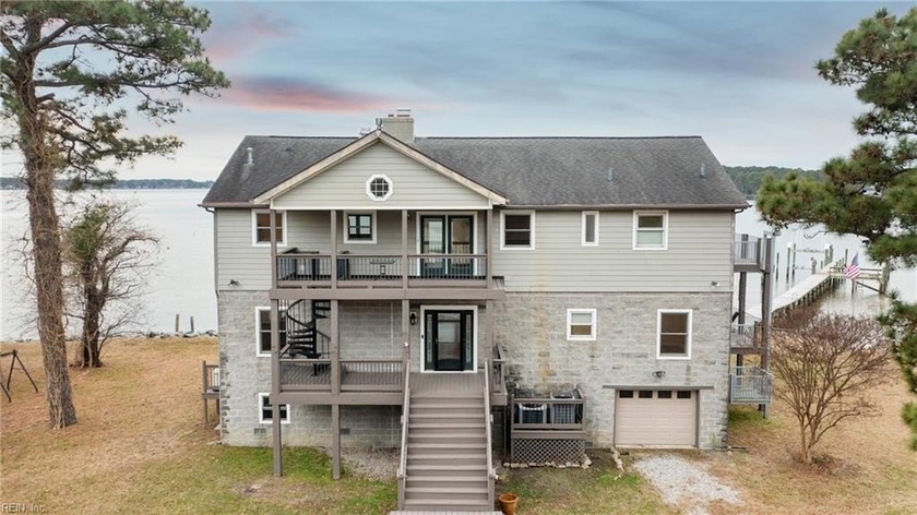 Welcome to this stunning 4-bedroom, 2.5-bathroom waterfront home - Beach Home for sale in Seaford, Virginia on Beachhouse.com