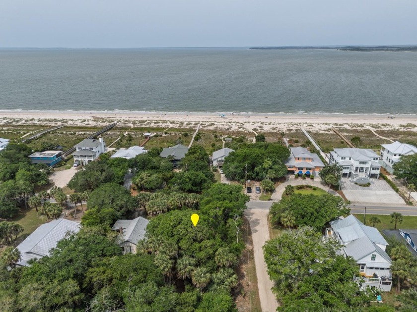 Prime second row, corner lot on Edisto Beach just steps from the - Beach Lot for sale in Edisto Beach, South Carolina on Beachhouse.com