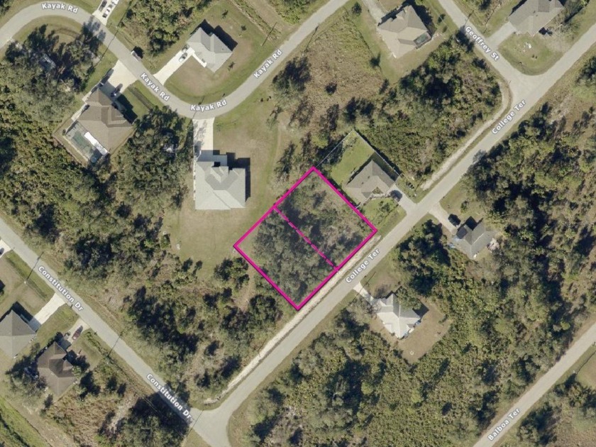 Welcome to an exceptional DOUBLE lot on College Terrace in North - Beach Lot for sale in North Port, Florida on Beachhouse.com