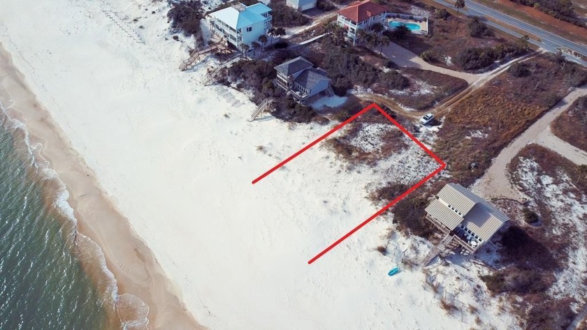 Rare Gulf Front lot offering on St George Island. 126' frontage - Beach Lot for sale in St. George Island, Florida on Beachhouse.com