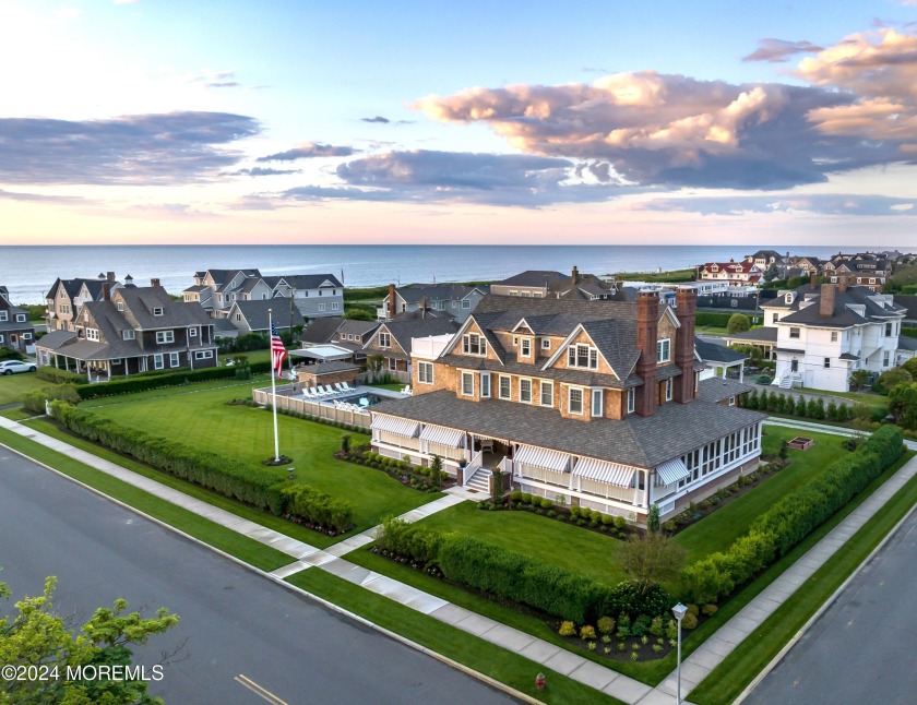 With the final touches recently completed, this majestic Spring - Beach Home for sale in Spring Lake, New Jersey on Beachhouse.com