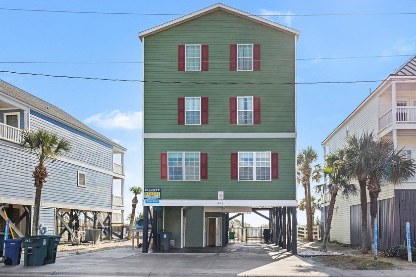Discover elevated oceanfront living at 3206 North Ocean - Beach Home for sale in North Myrtle Beach, South Carolina on Beachhouse.com