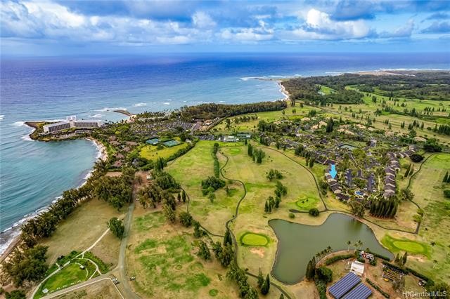 Just 60 yards off hole #1 of the Fazio golf course this true 2 - Beach Condo for sale in Kahuku, Hawaii on Beachhouse.com