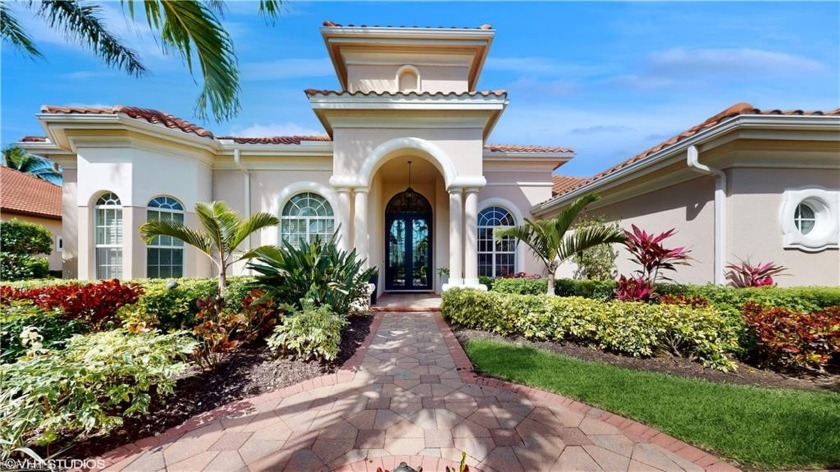 Push open the grand wrought iron doors and breathe in the - Beach Home for sale in Naples, Florida on Beachhouse.com