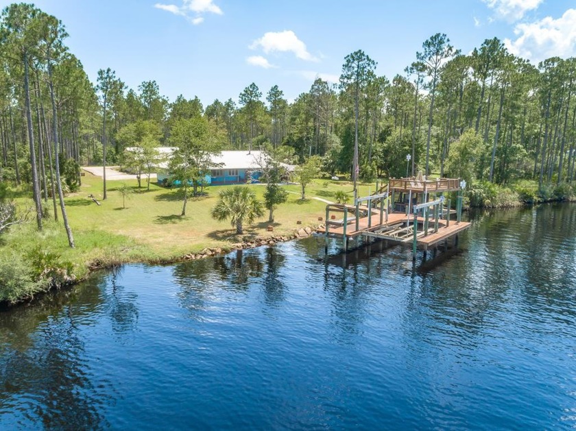 You have found your river front home. Home sits on one acre. It - Beach Home for sale in Carabelle, Florida on Beachhouse.com
