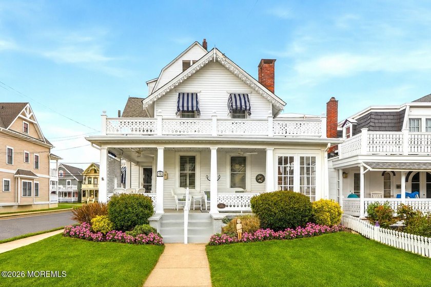 Perfectly Poised on a Coveted South-Facing Corner of the 1st - Beach Home for sale in Ocean Grove, New Jersey on Beachhouse.com