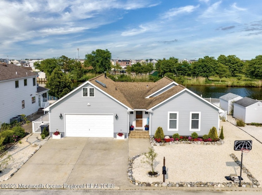 Welcome to this stunning waterfront home nestled on Mill Creek - Beach Home for sale in Manahawkin, New Jersey on Beachhouse.com