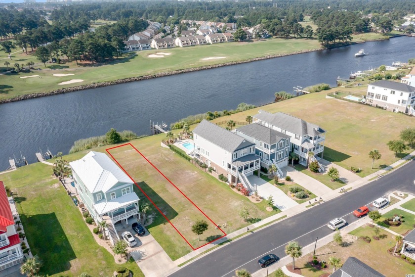 Absolutely stunning waterfront lot in the premier, gated - Beach Lot for sale in Myrtle Beach, South Carolina on Beachhouse.com