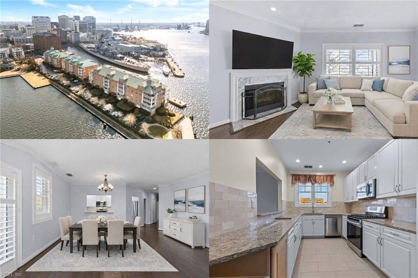Gated waterfront living in the heart of downtown Norfolk! Rare - Beach Condo for sale in Norfolk, Virginia on Beachhouse.com